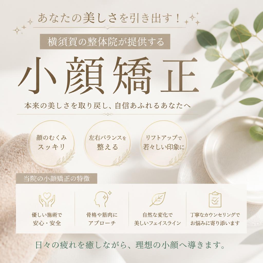 あなたの美しさを引き出す！横須賀の整体院が提供する小顔矯正